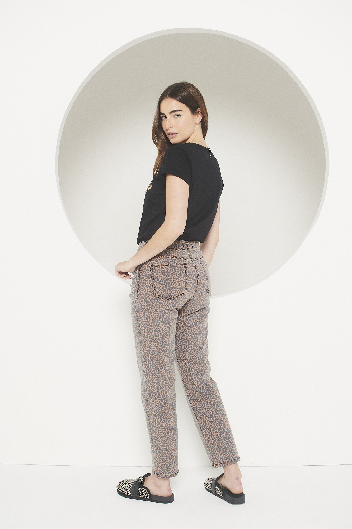 blusa satén stradivarius